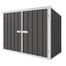 EasyShed Abri métal ESBS-2197-SG 2,02m2 Easy Bikerstore 2,08x0,97x1,5m EasyShed Kobleo