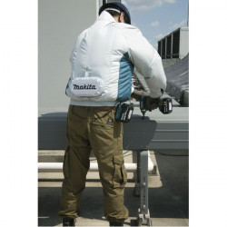 Makita Blouson ventilé 14,4 / 18 V Li-Ion sans batterie ni chargeur DFJ201ZM Kobleo Makita Blouson ventilé 14,4 / 18 V Li-Ion sans batterie ni chargeur DFJ201ZM Kobleo