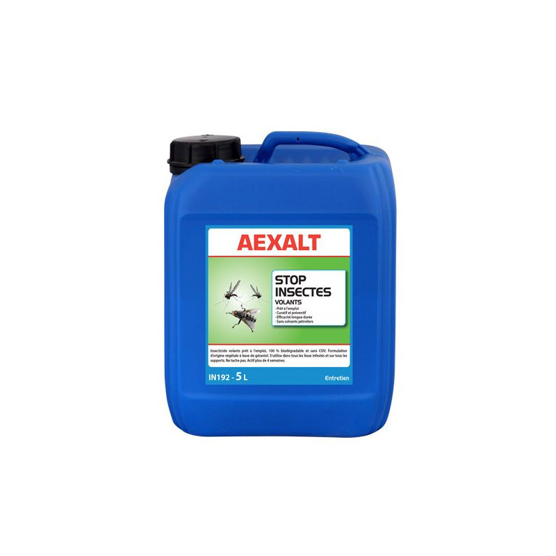 Aexalt Bidon de 5 L Insecticide volants STOP INSECTES VOLANTS Kobleo