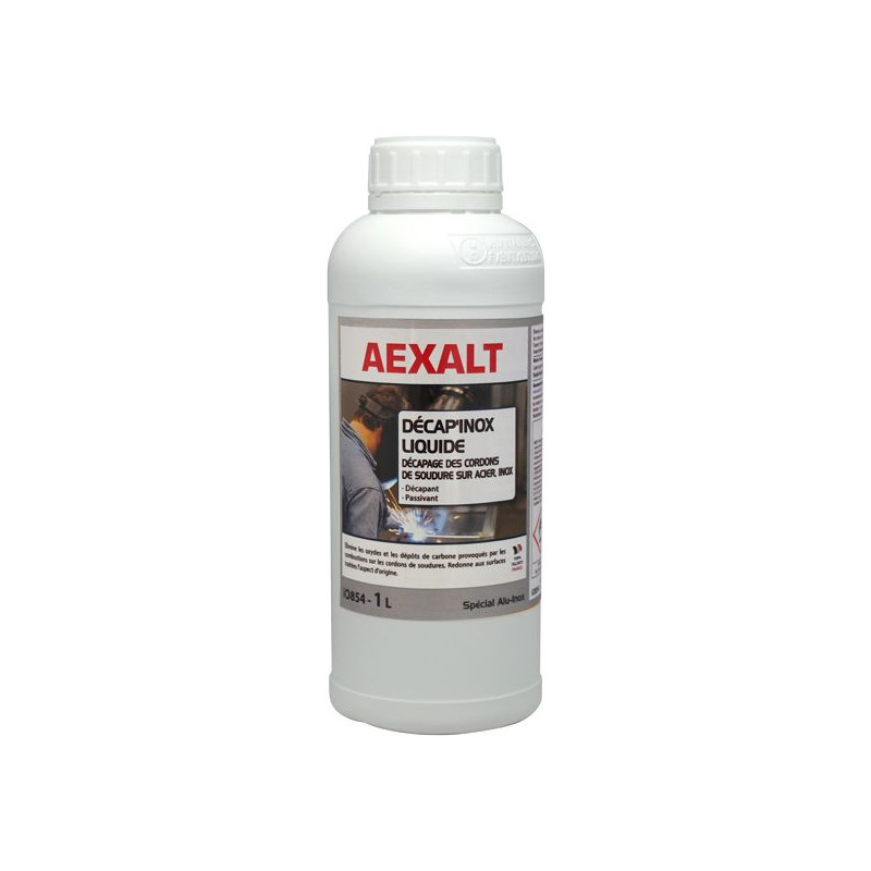 Aexalt Bidon de 1L DECAP'INOX Liquide Décapant cordons de soudure inox Aexalt Kobleo