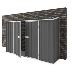 EasyShed Abri métal Compact EW-D3008-SG gris ardoise 2,25m2 EasyShed Kobleo