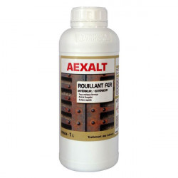 Aexalt Bidon de 1 L Rouillant fer intérieur et extérieur Bidon Kobleo