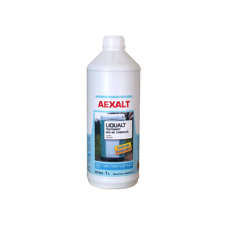 Aexalt Biotraitement pour wc embarqués parfum fraise 1 L LIQUALT WC CHIMIQUES Kobleo