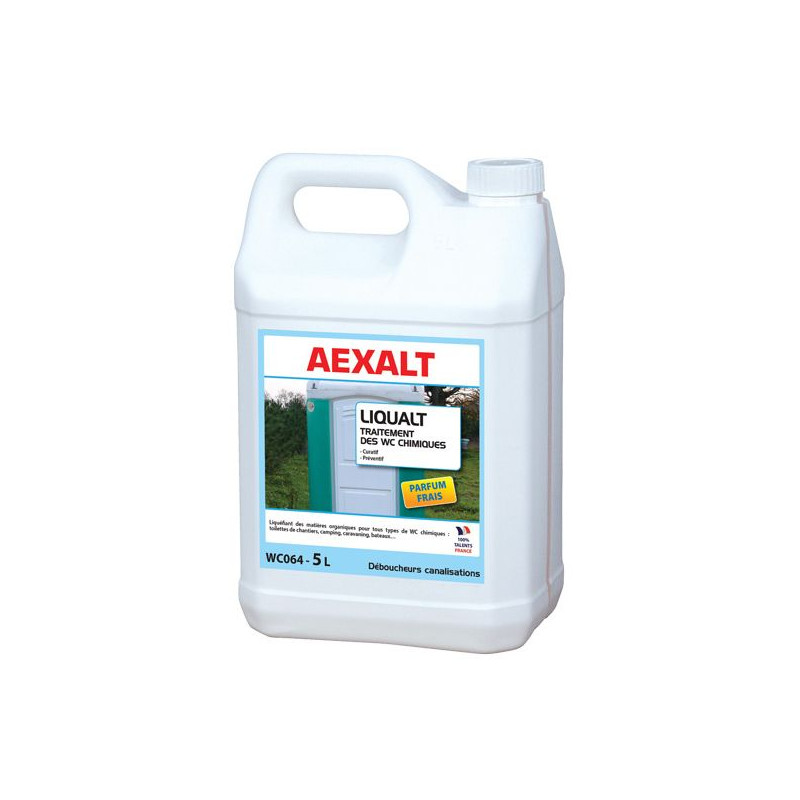 Aexalt Biotraitement pour wc embarqués parfum fraise 5 L LIQUALT WC CHIMIQUES Kobleo