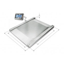 Kern sohn Afficheur en inox KFN-TM 12V 500mA avec écran LCD 52mm Kern Kobleo