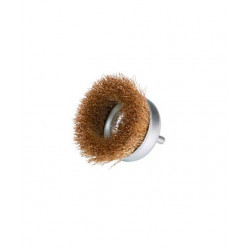 Sidamo Brosse Coupe Sur Tige 6mm D.75 Fil Ondule Acier Laitonne Kobleo