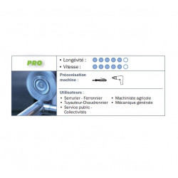 Sidamo Brosse Circulaire Sur Tige 6mm D.100 Fils Ondules Inox Kobleo Sidamo Brosse Circulaire Sur Tige 6mm D.100 Fils Ondules Inox Kobleo