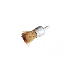 Sidamo Brosse Pinceau Sur Tige 6mm D.25 Fils Ondules Laitonnes Kobleo