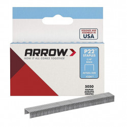 Arrow Boîte de 5000 Agrafes P22 6 mm Kobleo