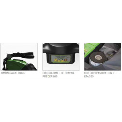 ICA.EU Autolaveuse accompagnée larg 450mm 242x12V batterie GEL 74Ah 1575 m² ICA.EU Kobleo ICA.EU Autolaveuse accompagnée larg 450mm 242x12V batterie GEL 74Ah 1575 m² ICA.EU Kobleo