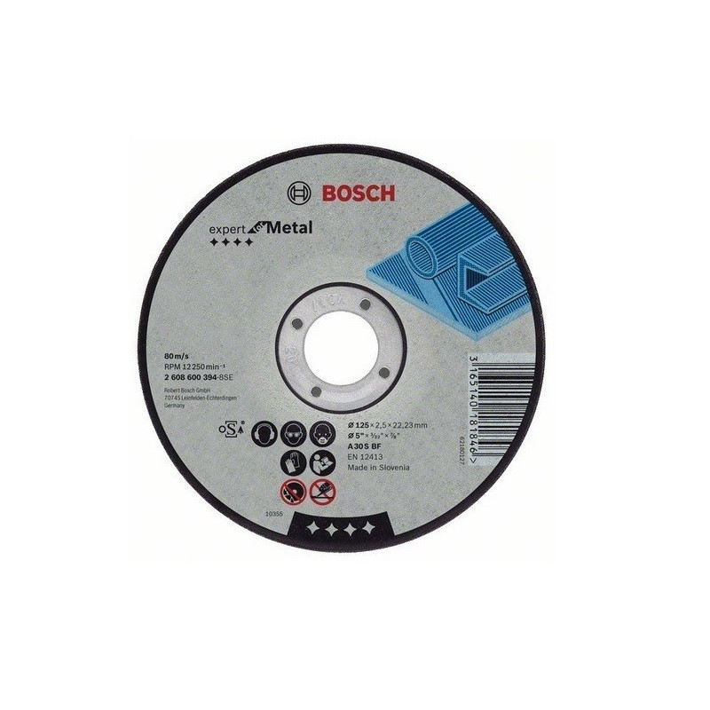 Bosch Disque à tronçonner Expert for Metal 125x1.6mm 2.608.600.219 Bosch Kobleo