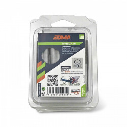 Edma Boîte de 250 pièces d'Agrafe Omega 16 galva A EDMA Kobleo