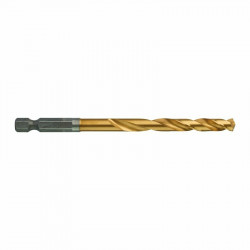 Milwaukee Foret Shockwave HSS-G TiN Red Hex 6.5 mm Kobleo