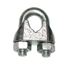 Levac Serre-câble à étrier D. 11 mm zingué 5270EG Kobleo