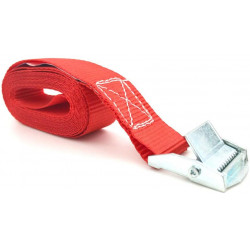 Cobaltix Lot de 4 sangles à cliquet 25 mm x 4,5 m et 25 mm x 3 m BASIC Line Kobleo