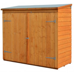 Rowlinson Abri vélos adossable en bois 1,50m2 Rowlinson Kobleo Rowlinson Abri vélos adossable en bois 1,50m2 Rowlinson Kobleo