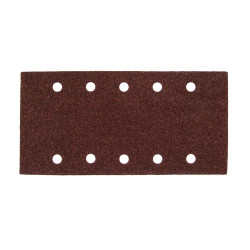 Makita Feuilles abrasives 115 x 229 mm et 10 trous d'aspiration Grain : 40  Makita Kobleo