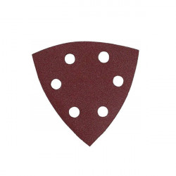 Makita Feuilles abrasives Triangle 94 mm et 6 trous d'aspiration Grain : 80  Makita Kobleo