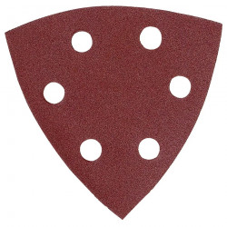 Makita Feuilles abrasives Triangle 94 mm et 6 trous d'aspiration Grain : 100  Makita Kobleo