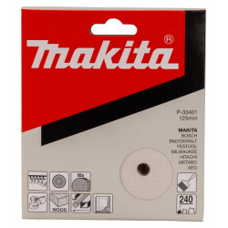 Makita Disque abrasif spécial peinture 125 mm et 8 trous d'aspiration Grain 2 Makita Kobleo
