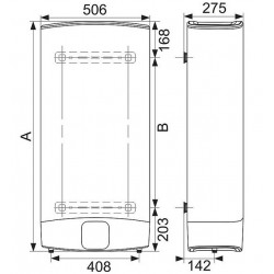 Ariston Chauffe-eau Velis 65 Evo 1500 / 1500 W Kobleo