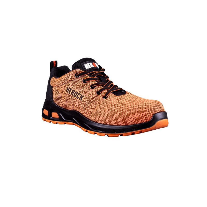 Herock Chaussures de sécurité basses, pointure 42 couleur orange Titus S1P Kobleo