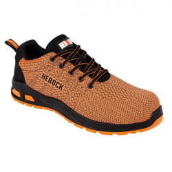 Herock Chaussures de sécurité basses, pointure 42 couleur orange Titus S1P Kobleo