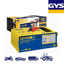 Gys Chargeur batterie automatique 6V-12 -Batium 7.12 Gys Kobleo