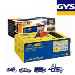 Gys Chargeur batterie automatique 35 à 225ah Batium 15.12 Gys Kobleo