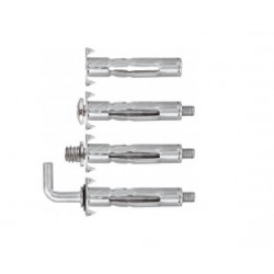 Rawl Chevilles métalliques pour cloisons creuses M4 x 32 mm 272775 Rawl Kobleo