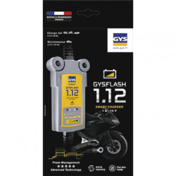 Gys Chargeur de batterie moto pour les batteries 12 V de 12 à 32 Ah GYSFLA Kobleo