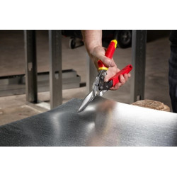 Milwaukee Cisaille aviation métal lame extra-longue 76 mm coupe rectiligne Kobleo