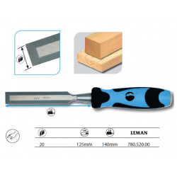 Leman Ciseau à Bois / Manche Bi-Matiere L.20mm Kobleo