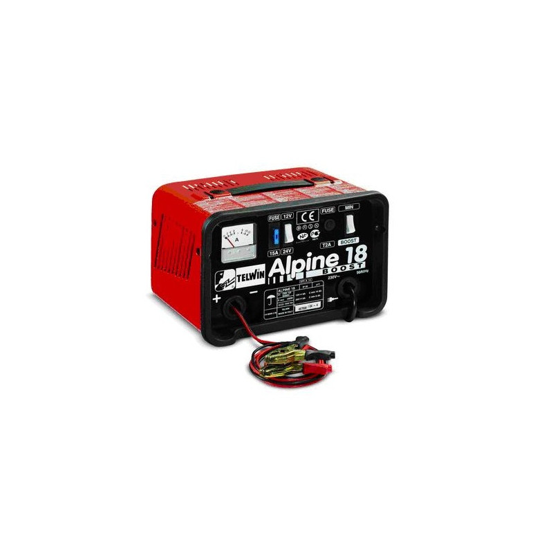 Telwin Chargeur de batterie 12-24V 14-8A 200W Alpine 18 Boost Kobleo