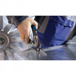 Bessey Cisaille à démultiplication coupe continue 260 mm lames 32 mm D27BL Kobleo