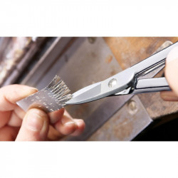 Bessey Cisaille d'orfèvre et pour tôles fines avec lames incurvées 32 mm D71 Bessey Kobleo