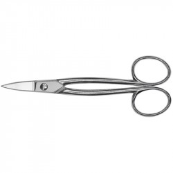 Bessey Cisaille d'orfèvre tôles fines 175mm branches anneaux lames incurvées  Kobleo