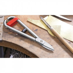 Bessey Cisaille d'orfèvre et pour tôles fines avec lames droites 26 mm D76-1 Bessey Kobleo