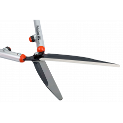 Bahco Cisaille à haies légère 60 cm manche long avec poignées en aluminium P Kobleo