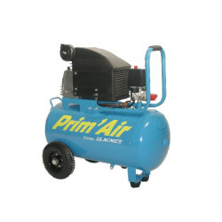 Lacme Compresseur 2CV Monophasé 13 m3/h 50L avec tuyau et souflette PRIMAIR  Kobleo