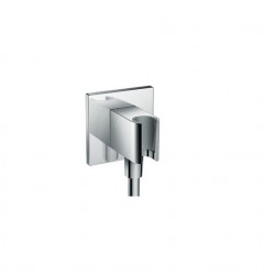 Hansgrohe Coude de raccordement Square support de douche FixFit chromé Hansgrohe Kobleo Hansgrohe Coude de raccordement Square support de douche FixFit chromé Hansgrohe Kobleo