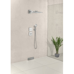 Hansgrohe Coude de raccordement Square support de douche FixFit chromé Hansgrohe Kobleo Hansgrohe Coude de raccordement Square support de douche FixFit chromé Hansgrohe Kobleo