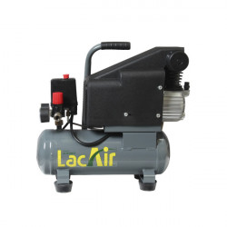 Lacme Compresseur monobloc 0,75CV Monophasé 7m3/h cuve 6L Compact 7/6 Lacme Kobleo