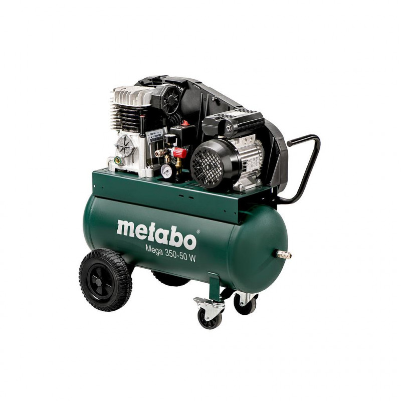 Metabo Compresseur à piston avec huile 50 l 2.2 kW 10 bar Mega 350-50 W Kobleo
