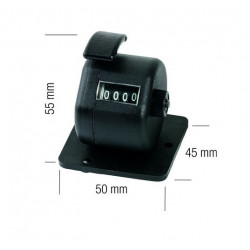 Metrica Compteur manuel de poche 65043 4 chiffres 9999 Metrica Kobleo