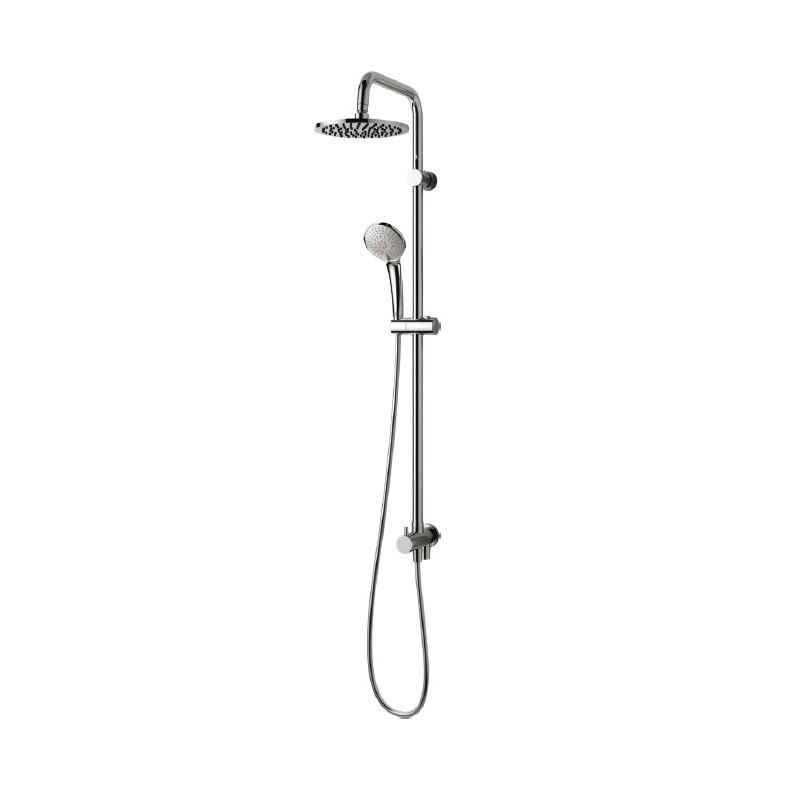 Ideal standard Colonne douche avec douche tête 200 mm douchette manuelle 100 mm IDEAL Kobleo