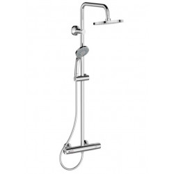 Porcher Colonne douche thermostatique OLYOS pomme tête anticalcaire 200mm orie Kobleo