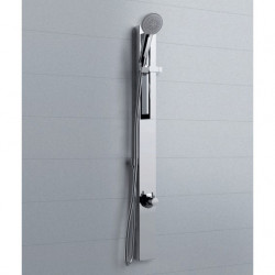 Novellini Colonne de douche fixée au panneau mitigeur mécanique 10 x H.118 cm Kobleo