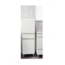 Ondée Colonne salle de bain blanche à poser Haut. 130cm livré monté SOFIA Kobleo