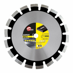 Leman Disque Diamant Segments Asphalte 300x25,4/22,23 Ht 15 Leman Kobleo